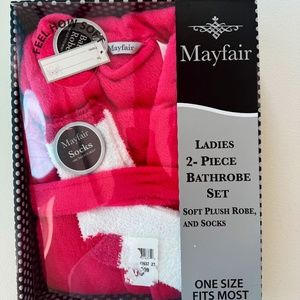 Ladies 2-piece Bathrobe Set